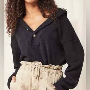 XL Free People Black Women's Sweater
